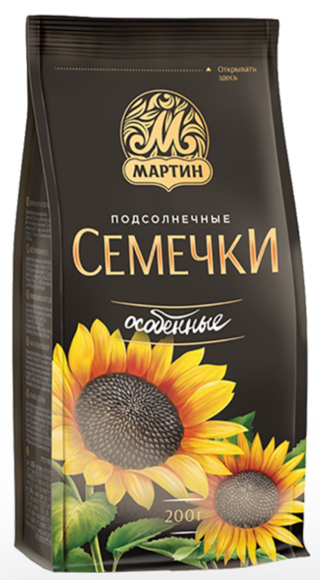 семечки "от мартина" особенные 200г