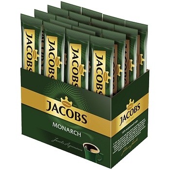 кофе jacobs monarch  пак. 30*20 (поштучно)
